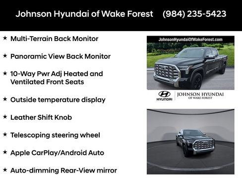 Used 2024 Toyota Tundra 1794 Edition AWD/4WD image 18