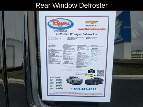 Used 2025 Jeep Wrangler Unlimited Sahara w/ Safety Group image 13