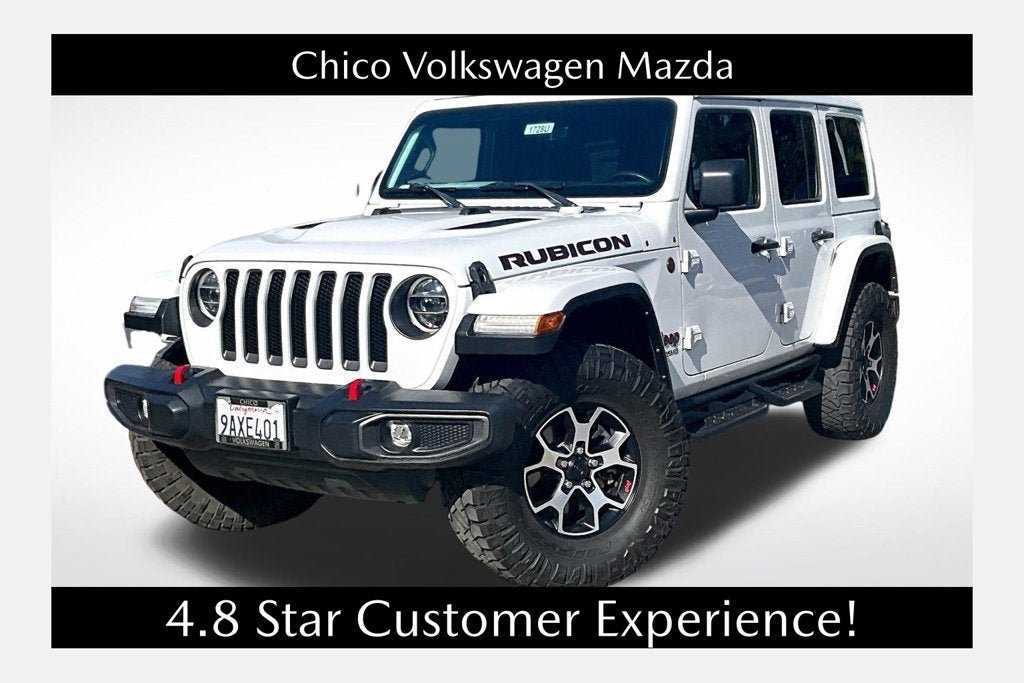 Used 2022 Jeep Wrangler Unlimited Rubicon w/ LED Lighting Group AWD/4WD image 1