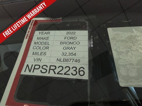 Used 2022 Ford Bronco Outer Banks AWD/4WD image 43