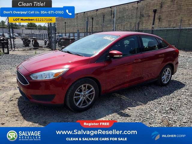 Used 2017 Ford Focus SE FWD image 1