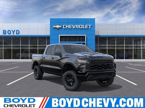 New 2026 Chevrolet Silverado 1500 Custom Trail Boss w/ Midnight Edition image 1