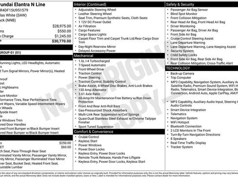 Used 2025 Hyundai Elantra N Line FWD image 7