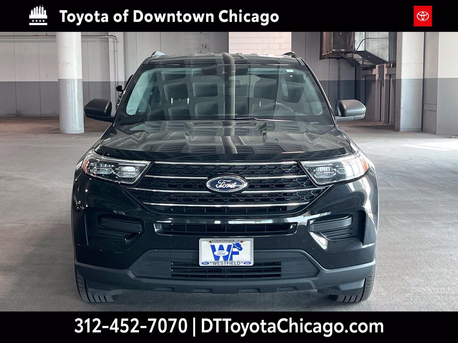 Used 2021 Ford Explorer XLT AWD/4WD image 3