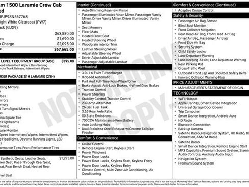 Used 2025 RAM 1500 Laramie AWD/4WD image 27