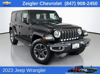 Used 2023 Jeep Wrangler Unlimited Sahara AWD/4WD video 1