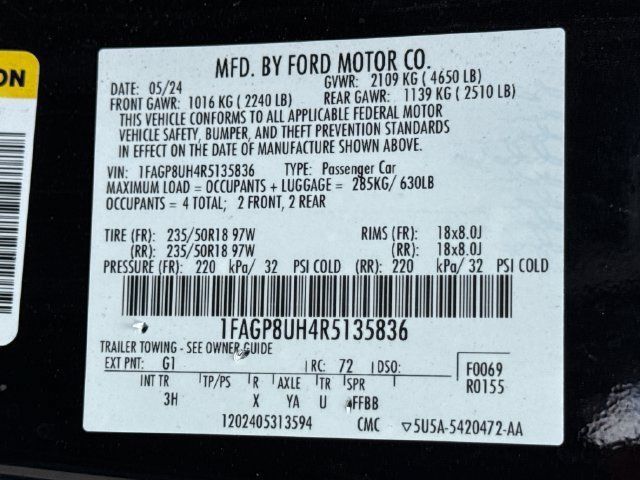 Used 2024 Ford Mustang Premium RWD image 27