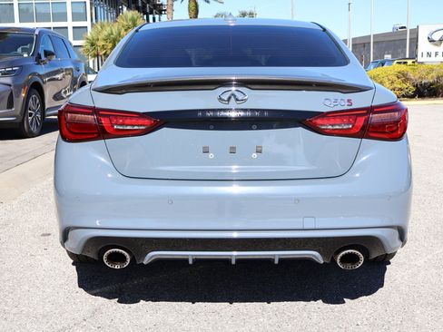 Certified 2022 INFINITI Q50 Red Sport 400 w/ Carbon Fiber Package image 8