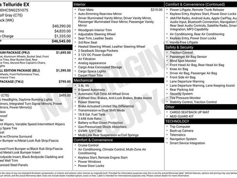 Certified 2022 Kia Telluride EX w/ EX Premium Package image 23