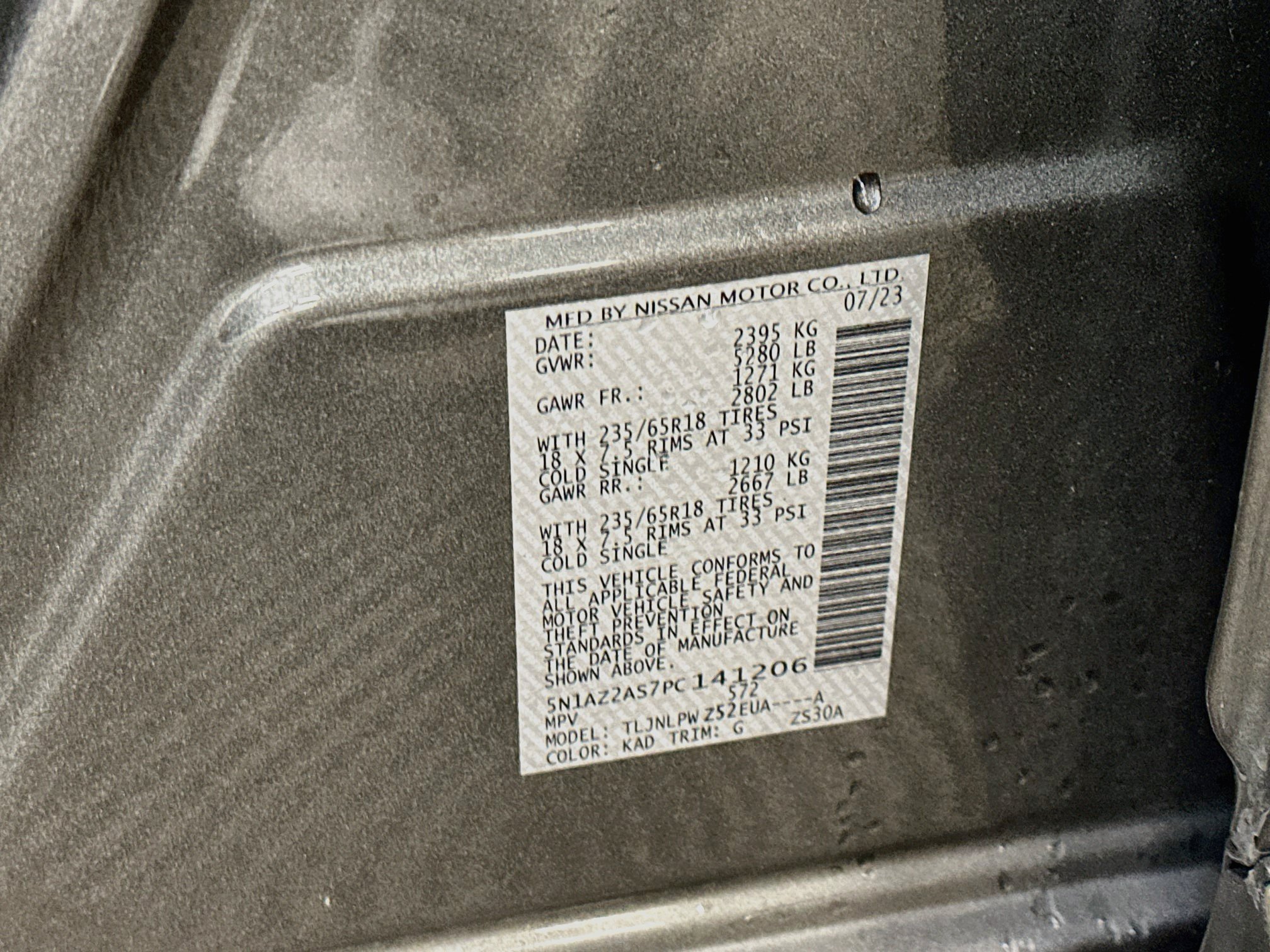 Used 2023 Nissan Murano S AWD/4WD image 12