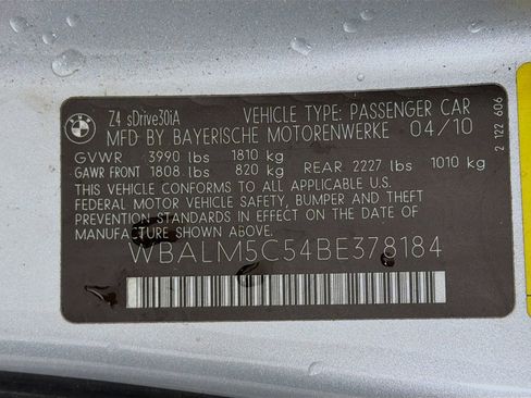 Used 2011 BMW Z4 sDrive30i RWD image 35