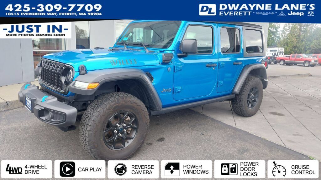 Used 2024 Jeep Wrangler Unlimited AWD/4WD image 1