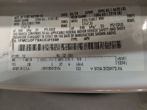 Used 2019 Ford Escape S FWD image 33