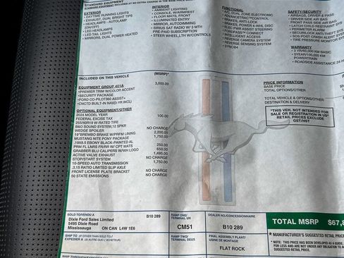 Used 2024 Ford Mustang GT Premium image 36