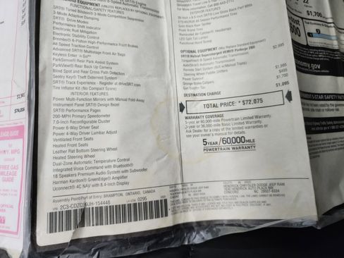 Used 2018 Dodge Challenger SRT Hellcat image 58