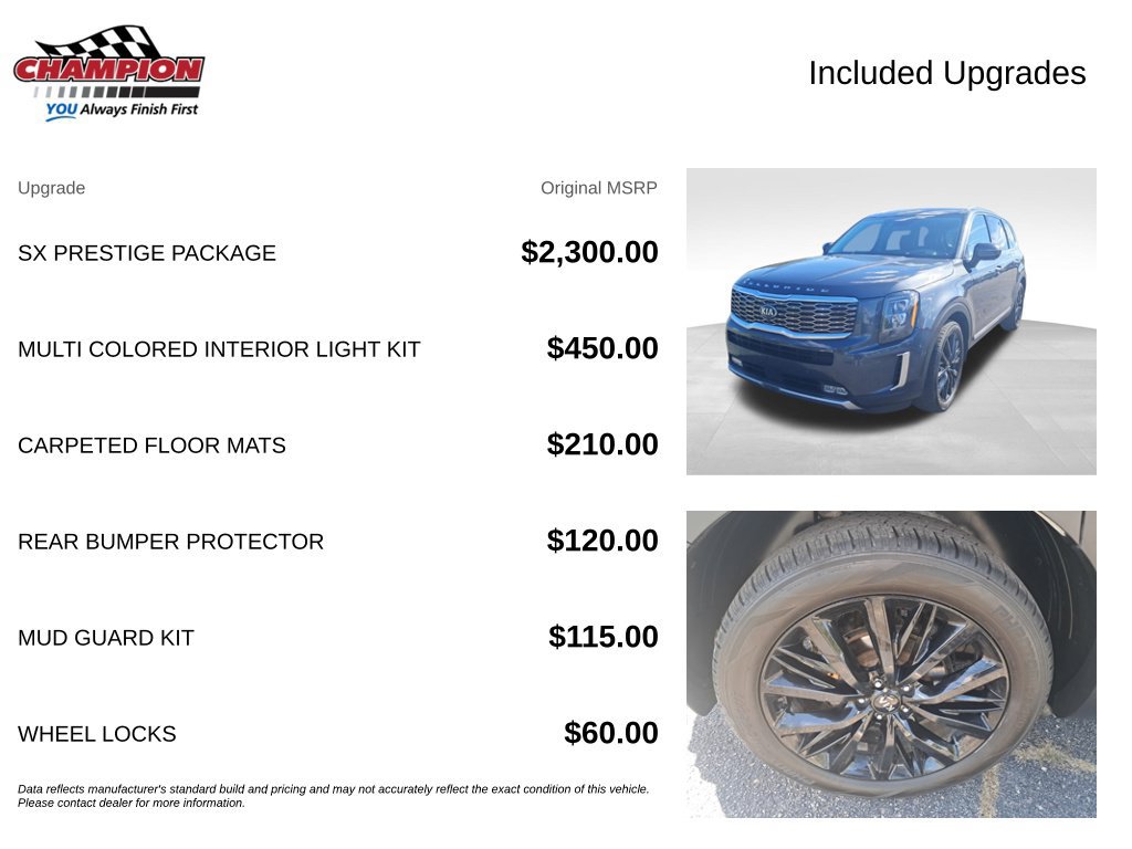 Used 2020 Kia Telluride SX w/ SX Prestige Package AWD/4WD image 4