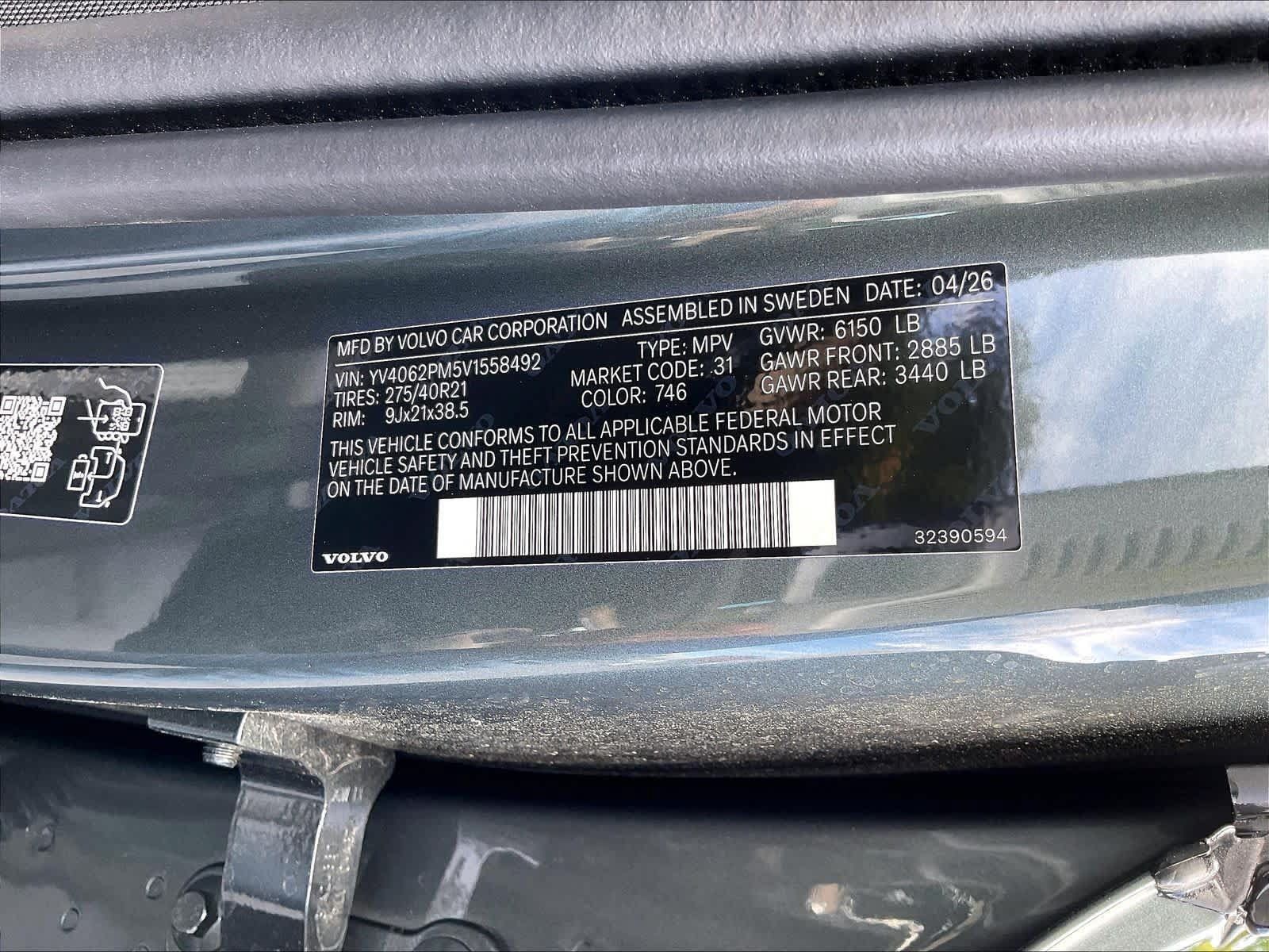 New 2027 Volvo XC90 B6 Ultra AWD/4WD image 36