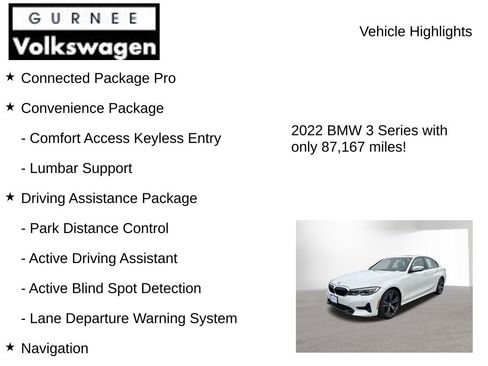 Used 2022 BMW 330i xDrive Sedan w/ Driving Assistance Package AWD/4WD image 8