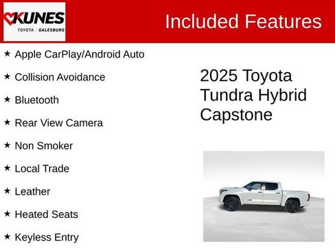 Used 2025 Toyota Tundra Capstone image 2