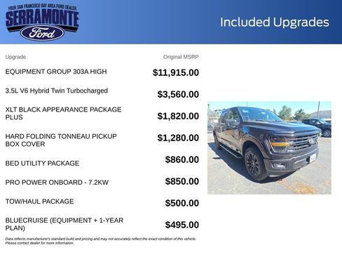Used 2025 Ford F150 XLT w/ Equipment Group 303A High AWD/4WD image 21