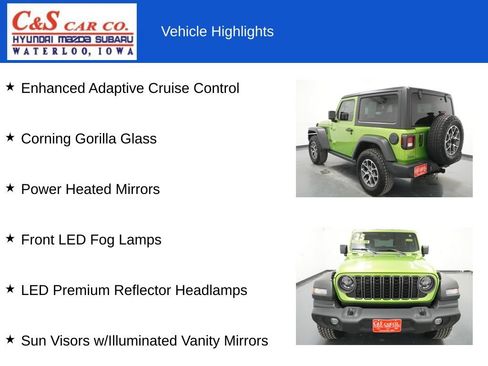 Used 2025 Jeep Wrangler Sport AWD/4WD image 13