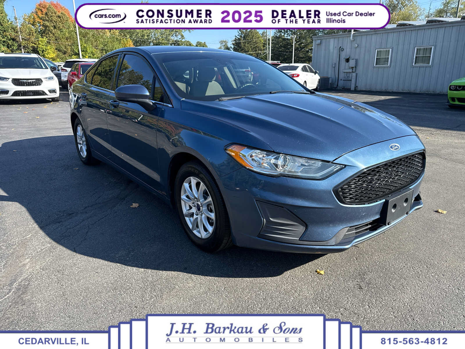 Used 2019 Ford Fusion S FWD image 1