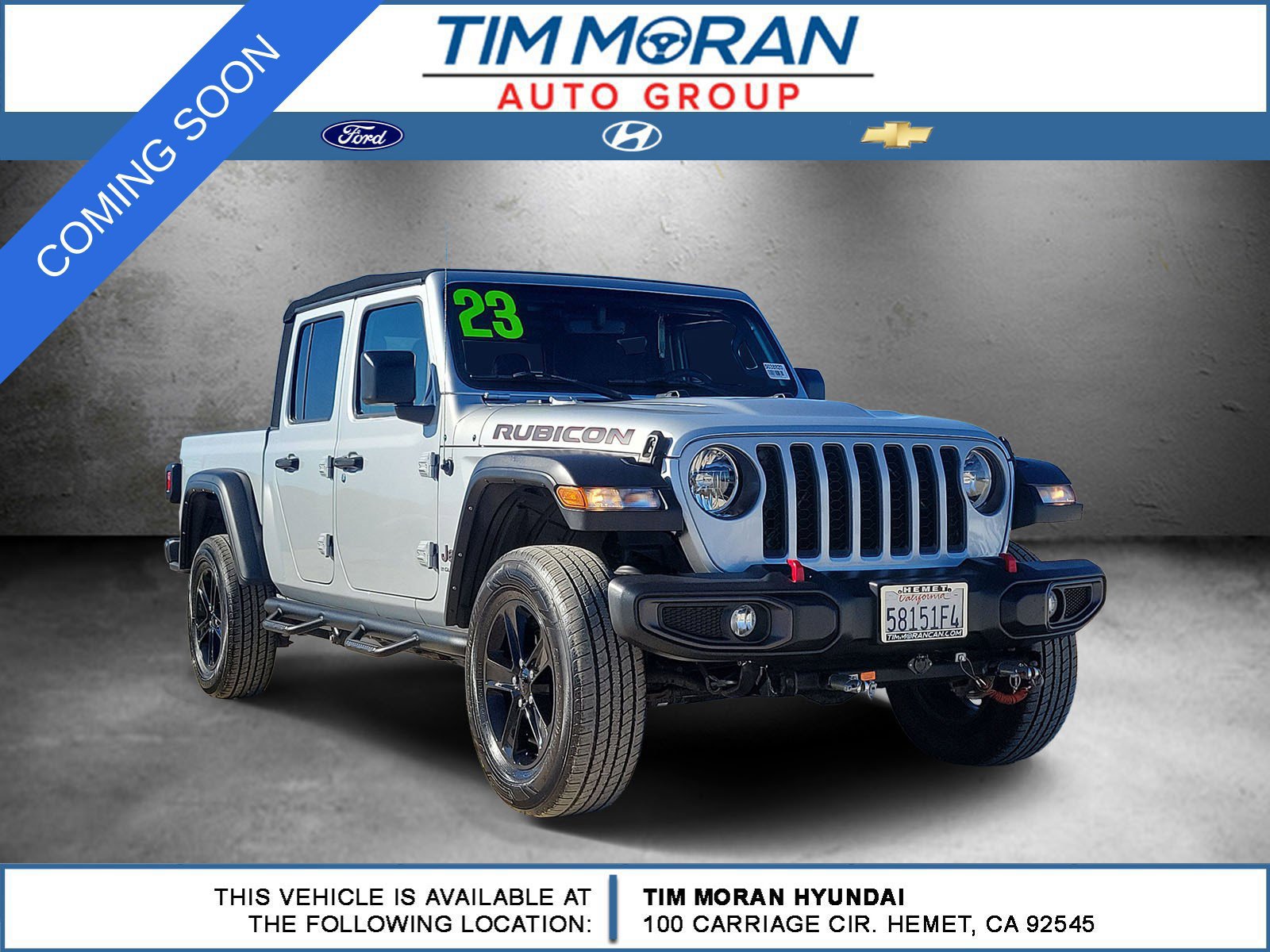 Used 2023 Jeep Gladiator Rubicon w/ Trailer Tow Package AWD/4WD image 1