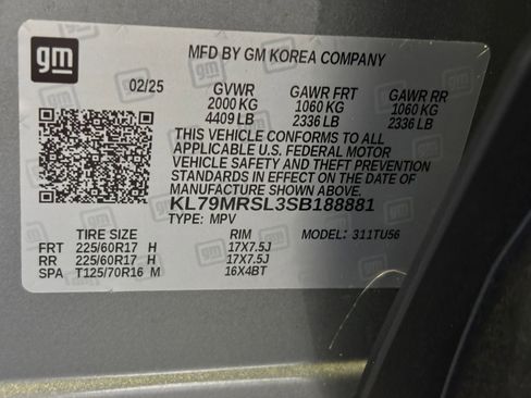 Used 2025 Chevrolet TrailBlazer LT image 33