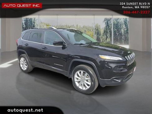 Used 2015 Jeep Cherokee Limited w/ Luxury Group AWD/4WD image 3
