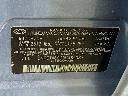 Used 2009 Hyundai Sonata GLS FWD image 31
