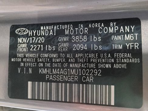 Used 2021 Hyundai Elantra SEL w/ Cargo Package FWD image 33