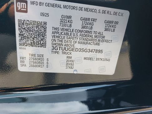 Used 2025 GMC Sierra 1500 Denali w/ Technology Package AWD/4WD image 38