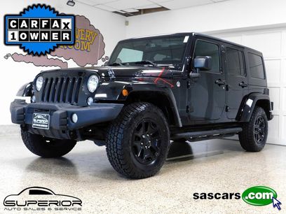 Used 2016 Jeep Wrangler Unlimited Sahara
