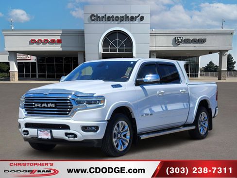 Used 2019 RAM 1500 Laramie Longhorn w/ Body-Colour Bumper Group AWD/4WD image 7