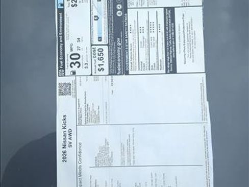 New 2026 Nissan Kicks SV image 18