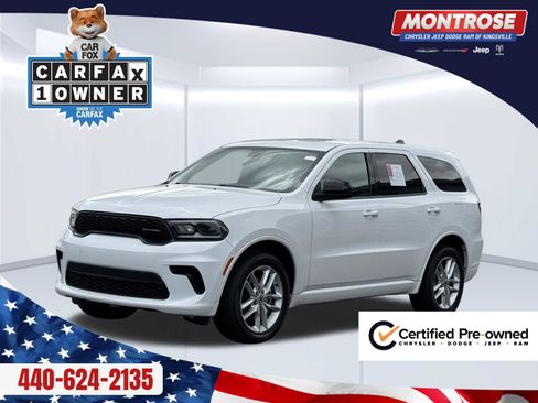Certified 2023 Dodge Durango GT AWD/4WD image 1