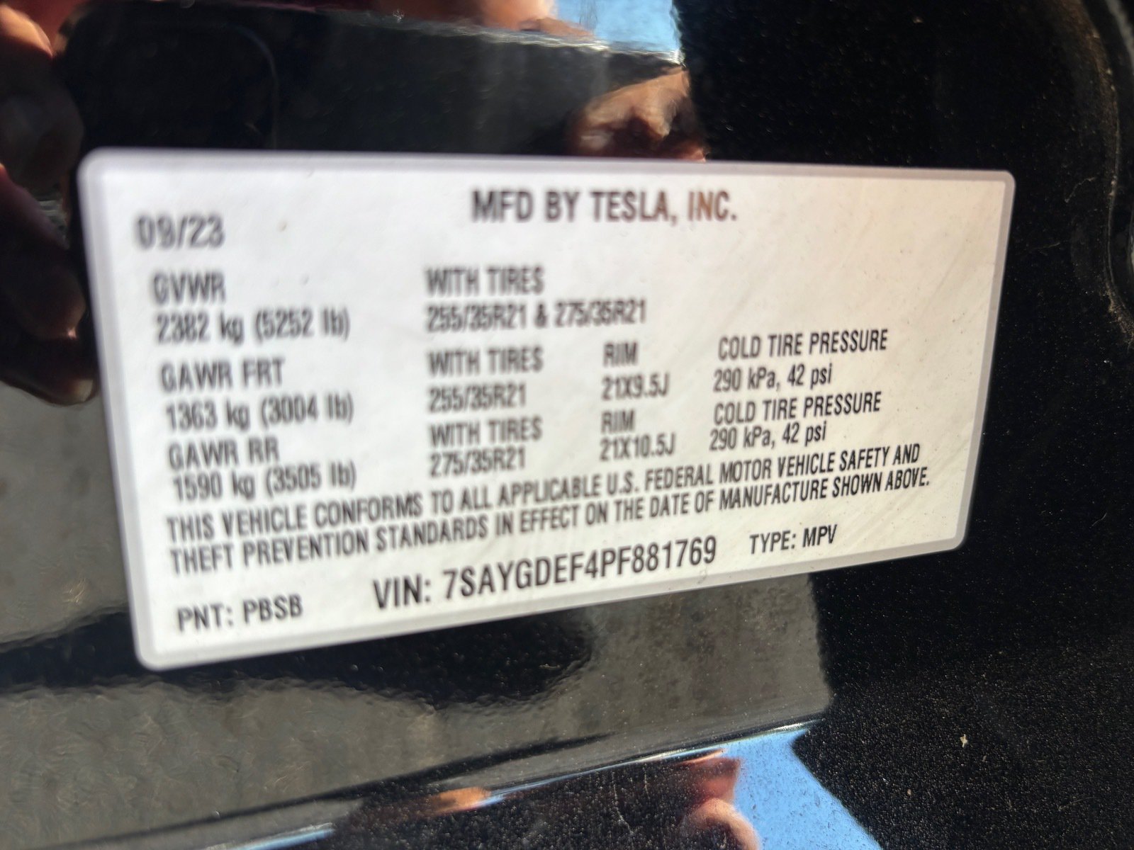 Used 2023 Tesla Model Y Performance AWD/4WD image 30