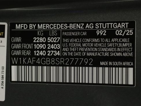 New 2025 Mercedes-Benz C 300 Sedan image 15