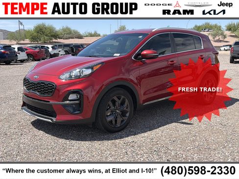 Certified 2021 Kia Sportage S FWD image 1