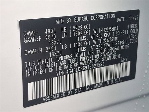 New 2026 Subaru Forester Limited w/ Premium/Limited Package image 10