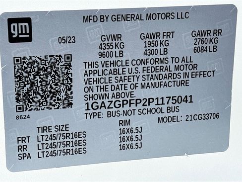 Used 2023 Chevrolet Express 3500 LT w/ LT Preferred Equipment Group image 31