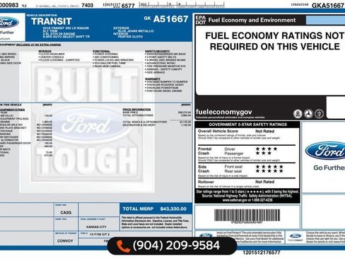 Used 2016 Ford Transit 350 XLT image 4