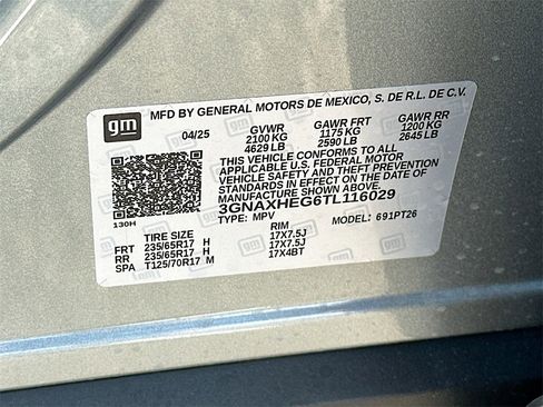 New 2026 Chevrolet Equinox LT w/ Safety and Technology Package image 21