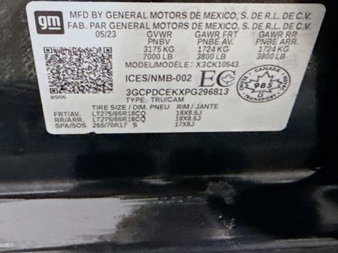 Used 2023 Chevrolet Silverado 1500 Custom Trail Boss image 10