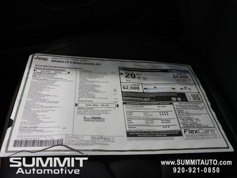 New 2026 Jeep Wrangler Unlimited Sahara AWD/4WD image 60