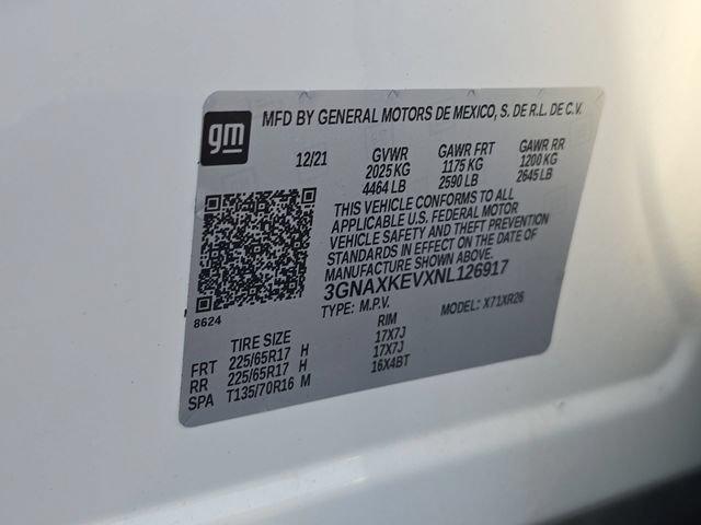 Certified 2022 Chevrolet Equinox LT FWD image 39