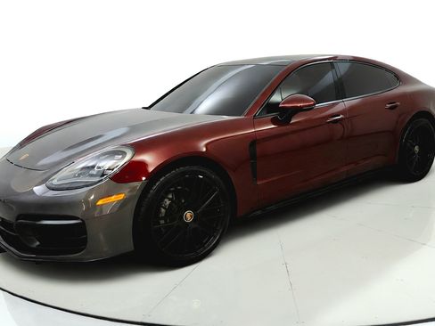 Used 2021 Porsche Panamera 4 AWD/4WD image 3