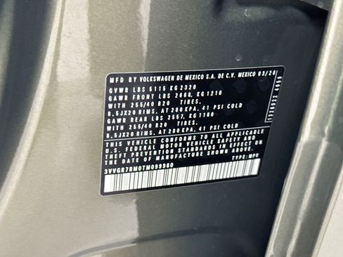 New 2026 Volkswagen Tiguan SE R-Line AWD/4WD image 27