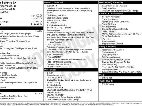 Used 2015 Kia Sorento LX image 8