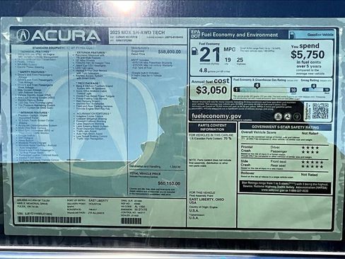 New 2025 Acura MDX w/ Technology Package image 29